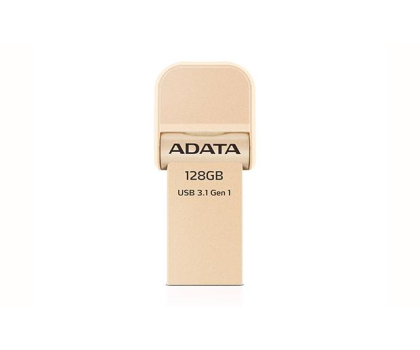 PenDrive ADATA 128GB i-Memory AI920 gold (USB 3.1+Lightning)